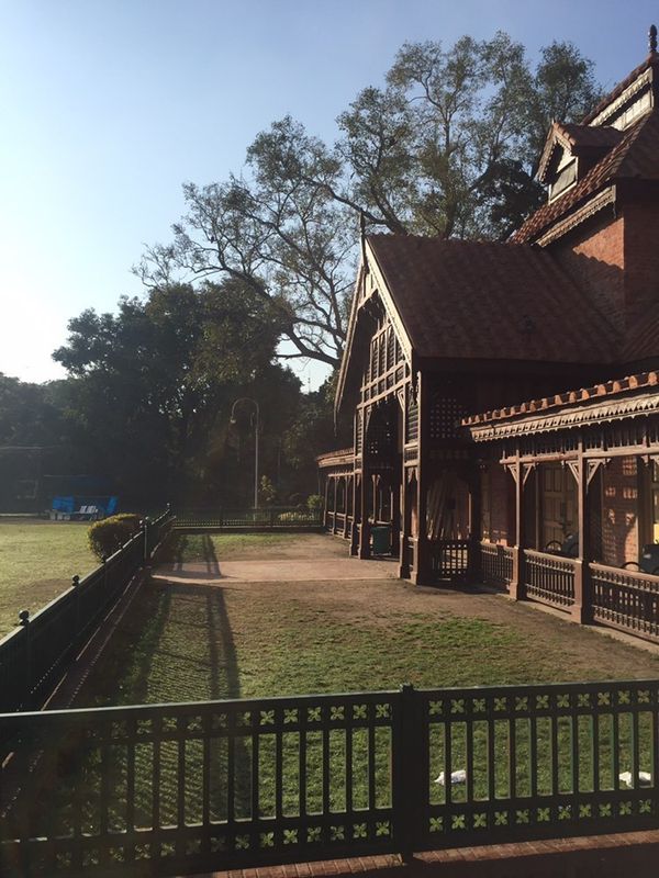 The Pavilion of Gymkhana cricket ground, Lahore